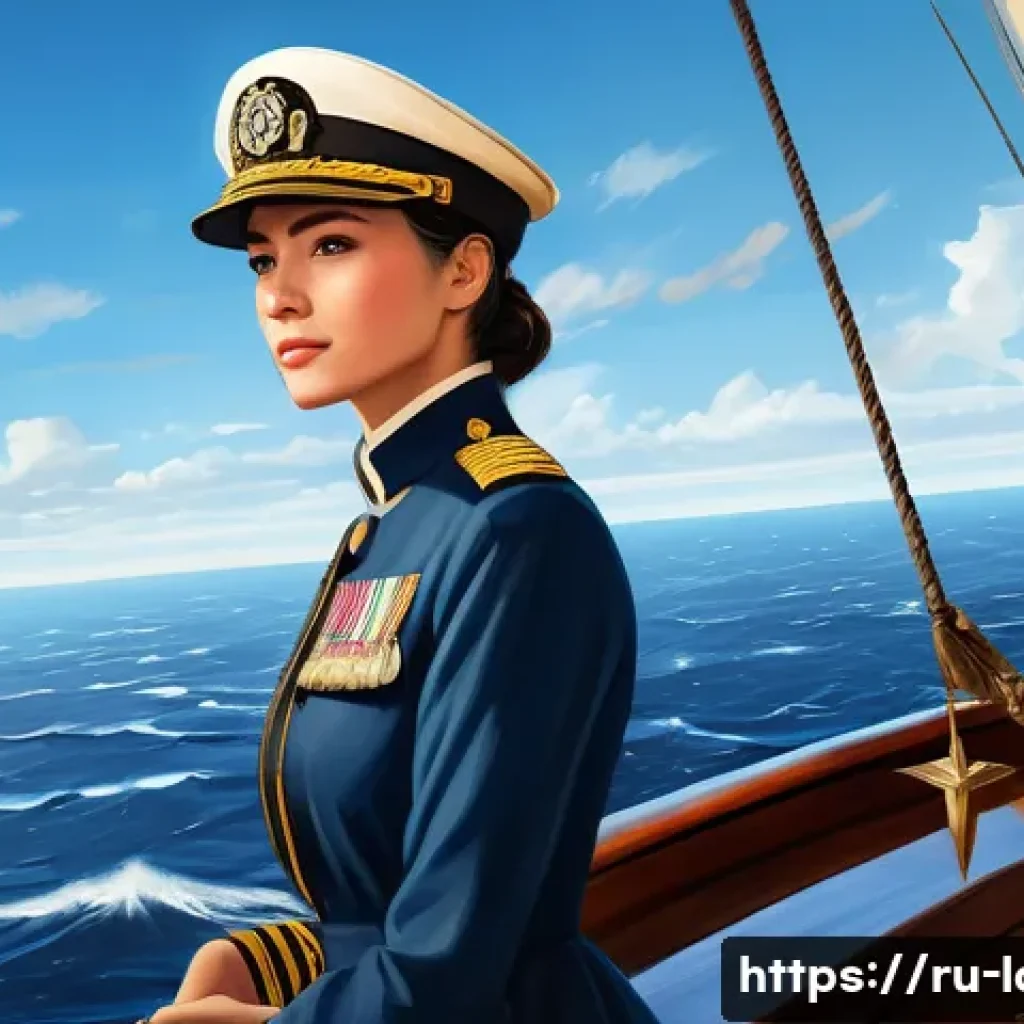 로스트아크 항해 콘텐츠 공략 - **"Veteran Captain and the Astray in Open Waters"**
    A highly detailed, vibrant digital painting ...